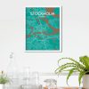 Stockholm City Map Poster by OurPoster.com