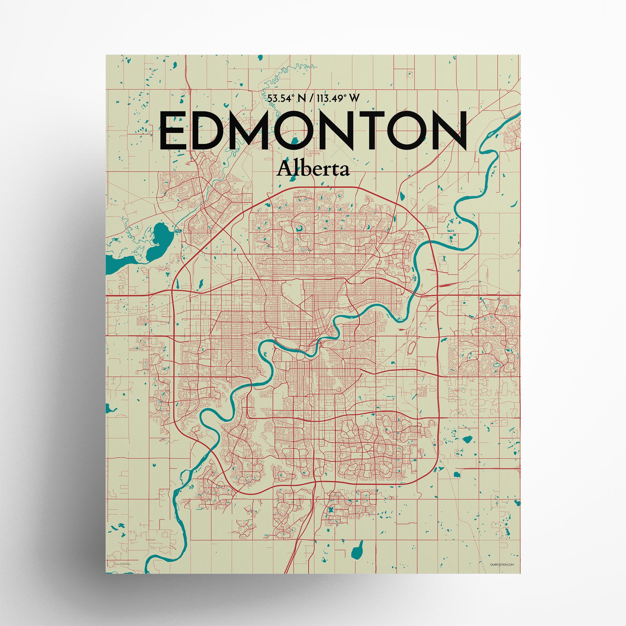 Where Is Edmonton In Canada Map vrogue.co